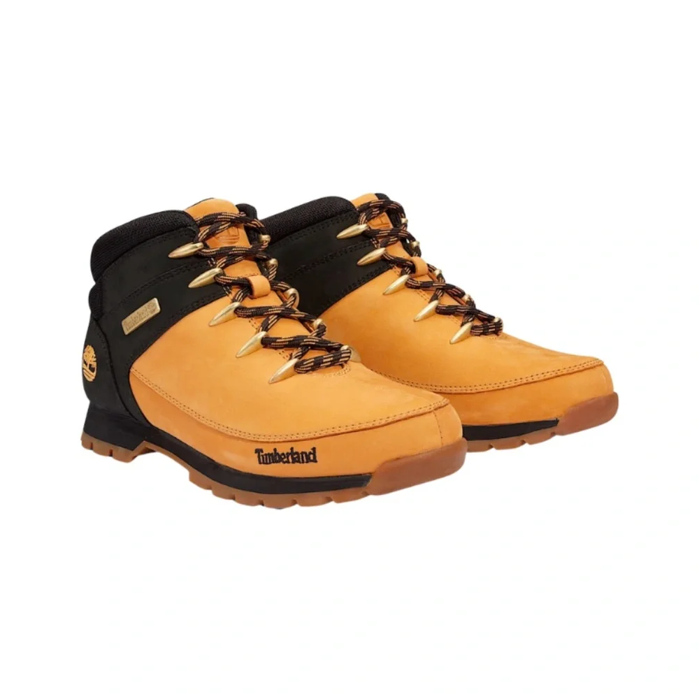 Timberland Mens Euro Sprint Hiker Boot in Wheat/Black. TB0A1NHJ231 - Picture 4 of 6